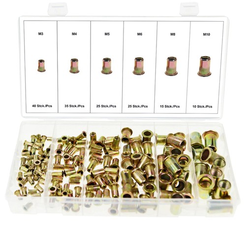 150tlg blindnietmuttern set - 150tlg,