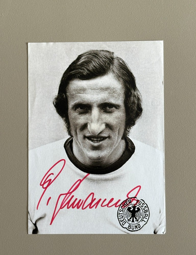 Autogramm georg schwarzenbeck - autogramm,