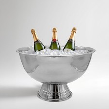 Edelstahl champagnerschale - edelstahl,