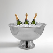 Edelstahl Champagnerschale