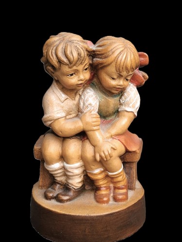 Dolfi holzfigur erste liebe - holzfigur,