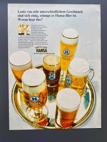 1966 dortmunder hansa - dortmunder, bier