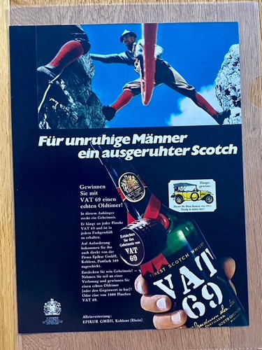 Vat ein ausgeruhter scotch - 69,