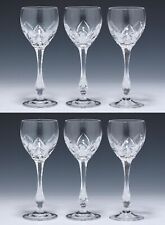 6 Nachtmann / Joska Bleikristall Weingläser TIFFANY - 18,5 cm