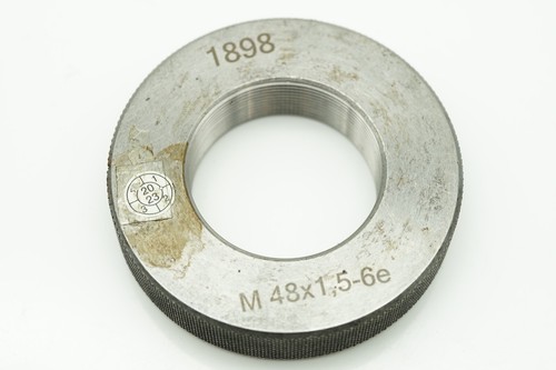 Gewinde gutlehrring m48x1 - gewinde, 6e