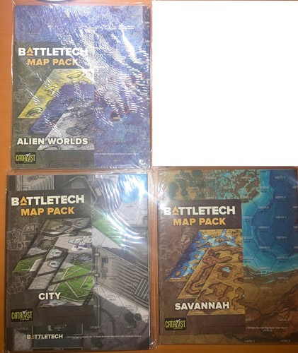 Battletech map pack - set, alien
