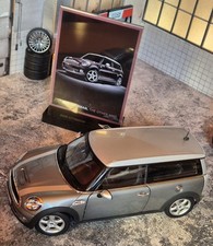 Kyosho BMW Mini Cooper Clubman S R55 Darksilver Dealer Edition 1:18 Diecast 