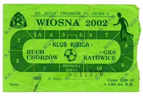 Ticket pol ruch chorzow - ticket,