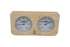 Thermometer und Hygrometer Messgerät für die Sauna Temperatur und Luftfeuchte