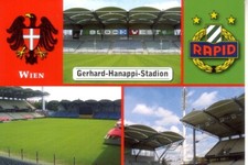Postkarte : Rapid  WIEN - Hanappi Stadion /  RW 127