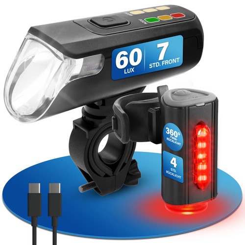 Fahrradbeleuchtung fischer led - fischer,