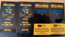 Böhse onkelz tickets - onkelz, 2