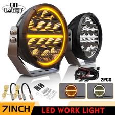 2X 7''  Rund Offroad LKW