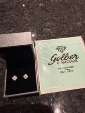 Diamant Ohrstecker Flower