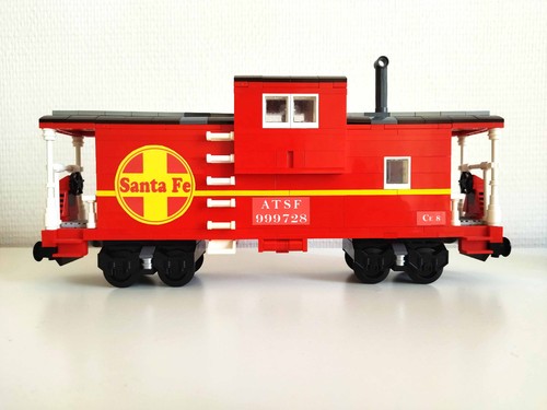 Lego custom moc zug - custom, santa