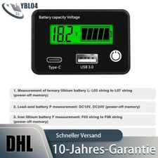 DC 12V 24V Batterie Kapazität