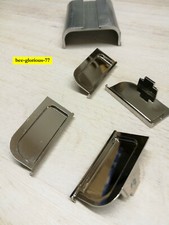 2 SieMatic Abdeckkappe L-Profil Chrom gl Griffmulde Griffleiste Grifflosküche  