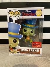 Funko Pop Disney Pinocchio 980 Jiminy Cricket NYCC 2020 Official Sticker