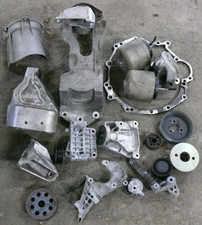 BMK Motor Getriebe Lager Halter Träger Spannrolle Set VW Phaeton 3D 3,0 TDI