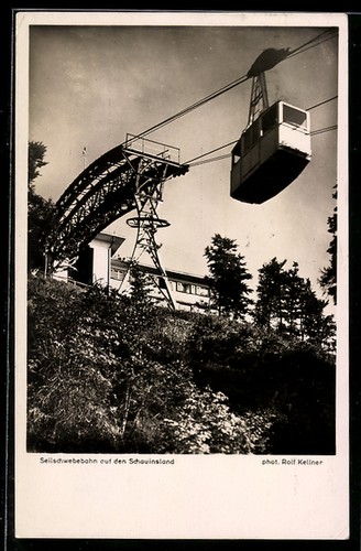 Seilschwebebahn auf den