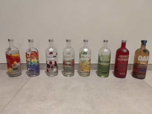Absolut vodka flaschen - vodka,