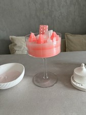 Selbstgemachte Kerze.( 25 cm