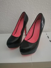 Lack Sky High Heel Plateau Pumps Gr 41