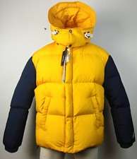 DIESEL W-ROLF Jacket Daunenjacke Herren Winterjacke Gelb Gr.L NEU mit ETIKETT