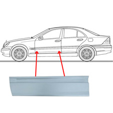 Reparaturblech Tür für