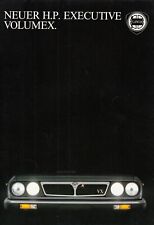 LANCIA H.P. HP EXECUTIVE VOLUMEX Youngtimer Prospekt Brochure 1983 24