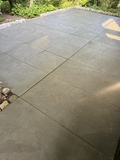 Terrassenplatten Schieferoptik 60x60 Grau Anthrazit 75 Stk. Preis Je Stk.