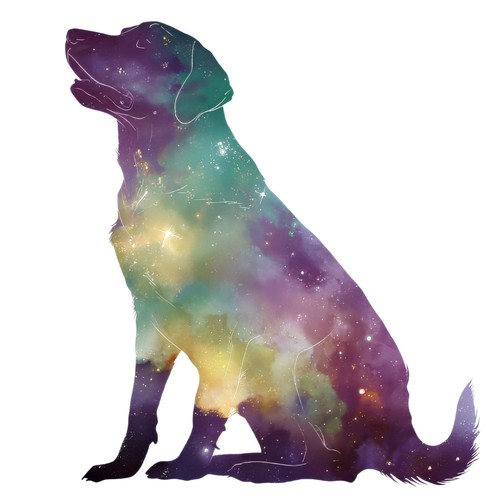 Sticker hund aurora - sticker,