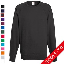 Fruit of the Loom Lightweight Raglan Sweat Sweatshirt