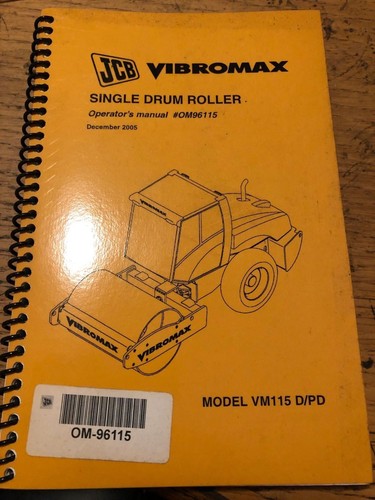 Jcb vibromax einzeltrommel - vibromax,