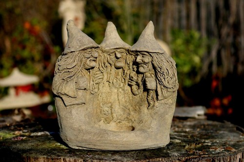 Hexen kerzenhalter teelicht - hexen,