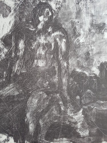 Christine wahl lithographie - christine,