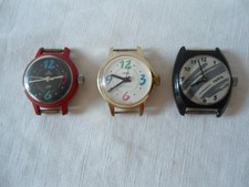 3 Ruhla Kinderuhren   Defekt 