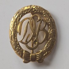 Deutsches Sportabzeichen - DSB - Gold - Vintage Bundeswehr Abzeichen