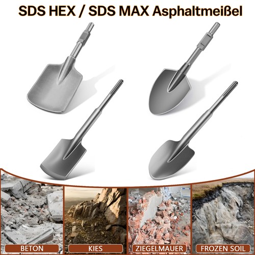 Sds hex max asphaltmeißel - sds, hex/sds