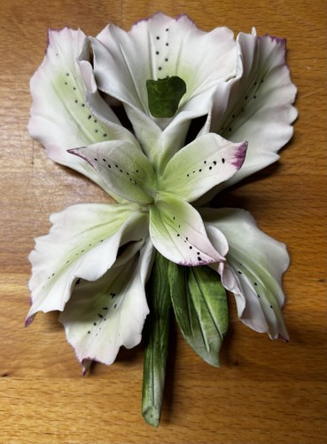 Capodimonte porzellan lilie - capodimonte,