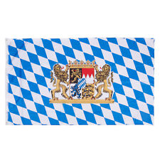 Fahne BAYERN BAVARIA 150x90cm 2 Ösen Hissfahne, Flagge für Mast, Oktoberfest NEU