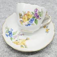 Meissen Mokka Cup & Saucer