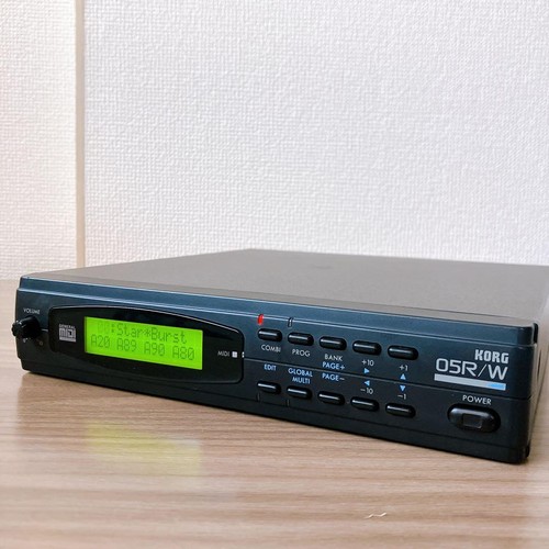 Korg 05r ai2 synthesis - 05r/w, midi