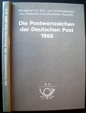 DDR 1988 Postwertzeichen d