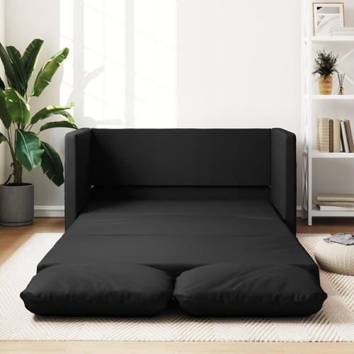 Kunstleder bodensofa - 2-in-1,