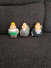 3 Knautschfiguren Anti-Stress Stressball Handtrainer Busy Bert,Busy Berta, Hr.Be