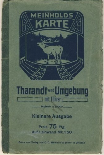 Meinholds karte tharandt - tharandt, und