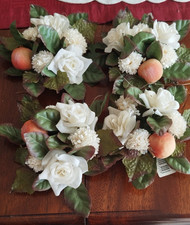 4 Kerzenringe für Stabkerze