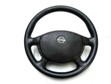 Original Opel Omega B Leder Airbag Lenkrad 09156560 09104674