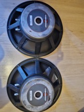 2x BBC Speakers 15" TX/L Bassteller 8 Ohm